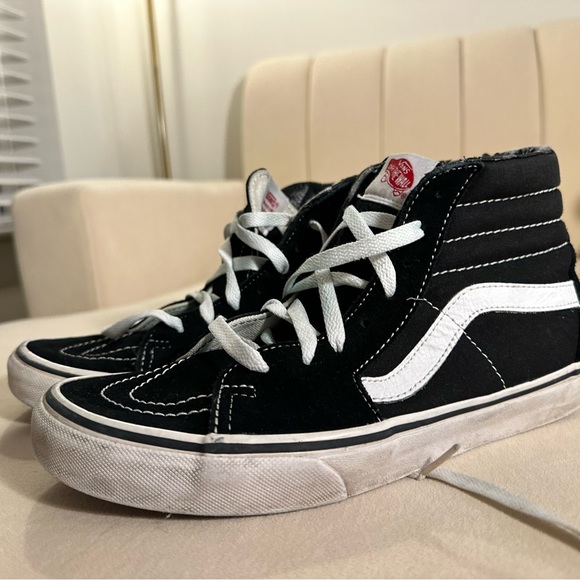 Vans black high tops - Picture 1 of 4